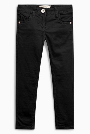Black Soft Handle Skinny Jeans (3-16yrs)